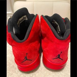 Air Jordan 5 retro red suede